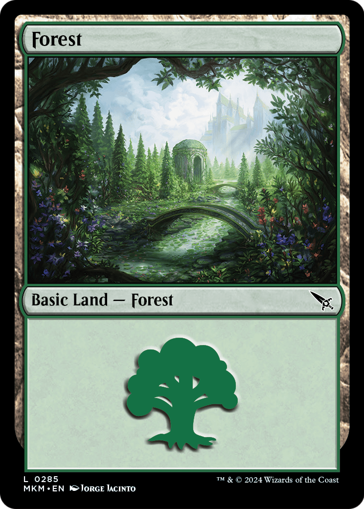 Forest (0285) (MKM-285) - Murders at Karlov Manor Foil