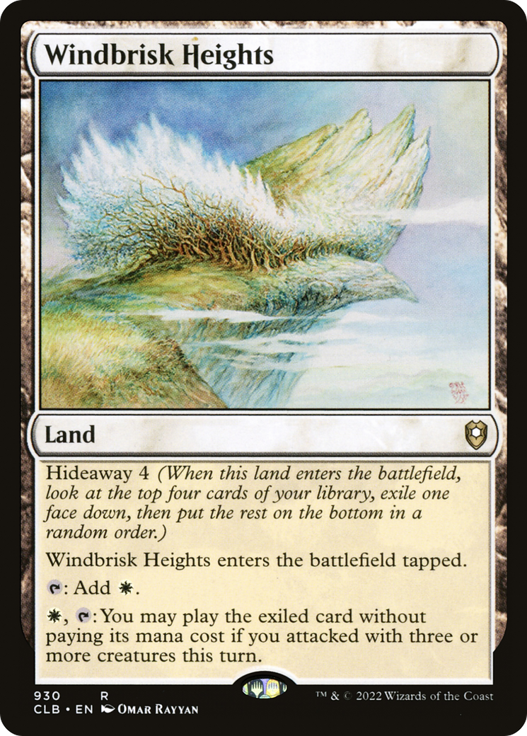 Windbrisk Heights (CLB-930) - Commander Legends: Battle for Baldur's Gate