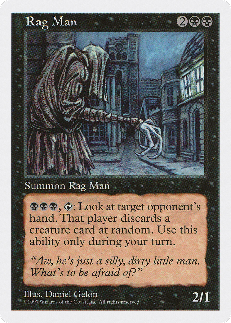 Rag Man (5ED-) - Fifth Edition