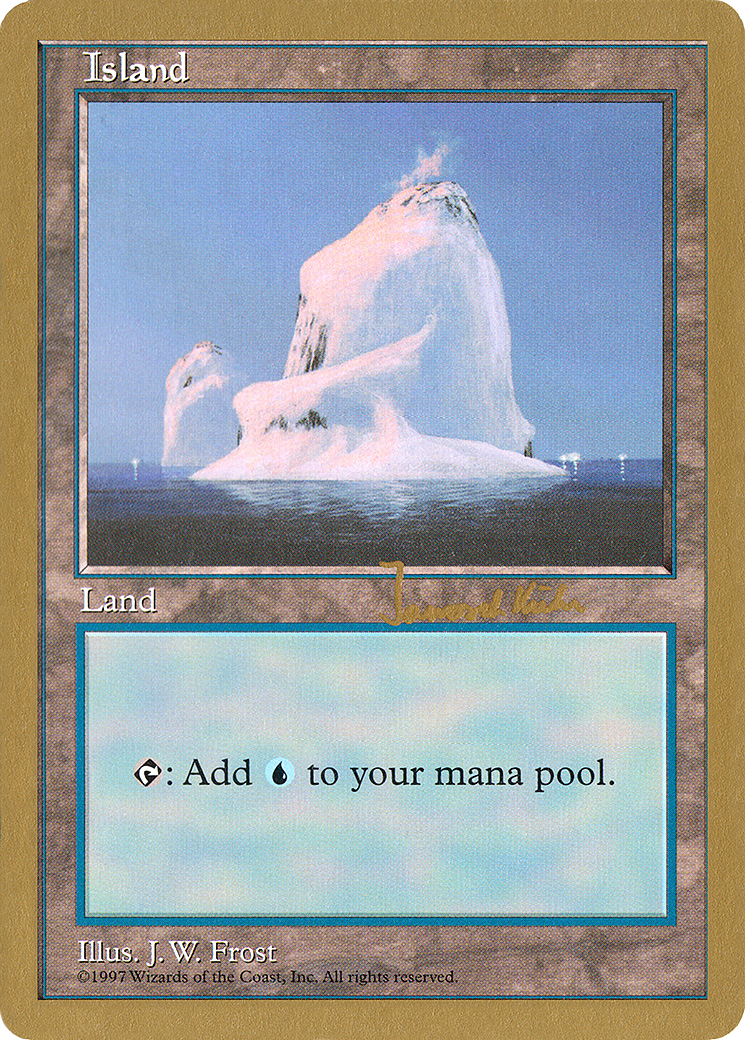 Island (428) - 1997 Janosch Kuhn (5ED) (WCD-) - World Championship Decks 1997