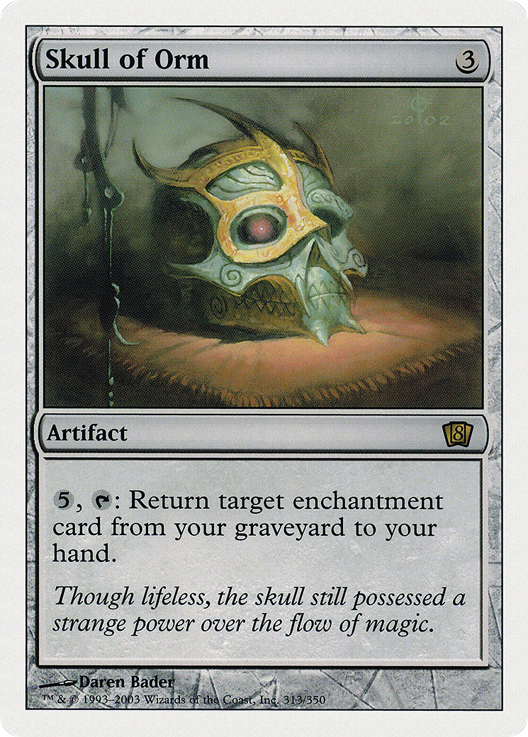 Skull of Orm (8ED-313) - 8th Edition