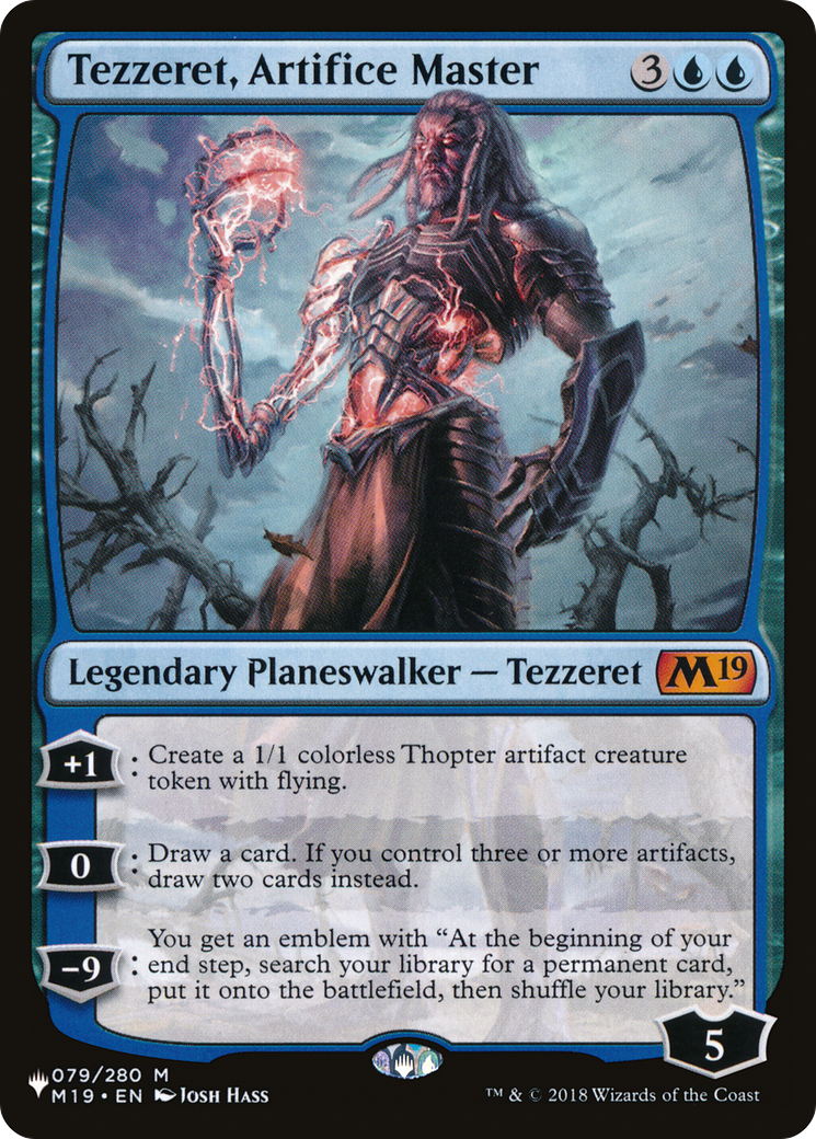 Tezzeret, Artifice Master (LIST-079/280) - The List