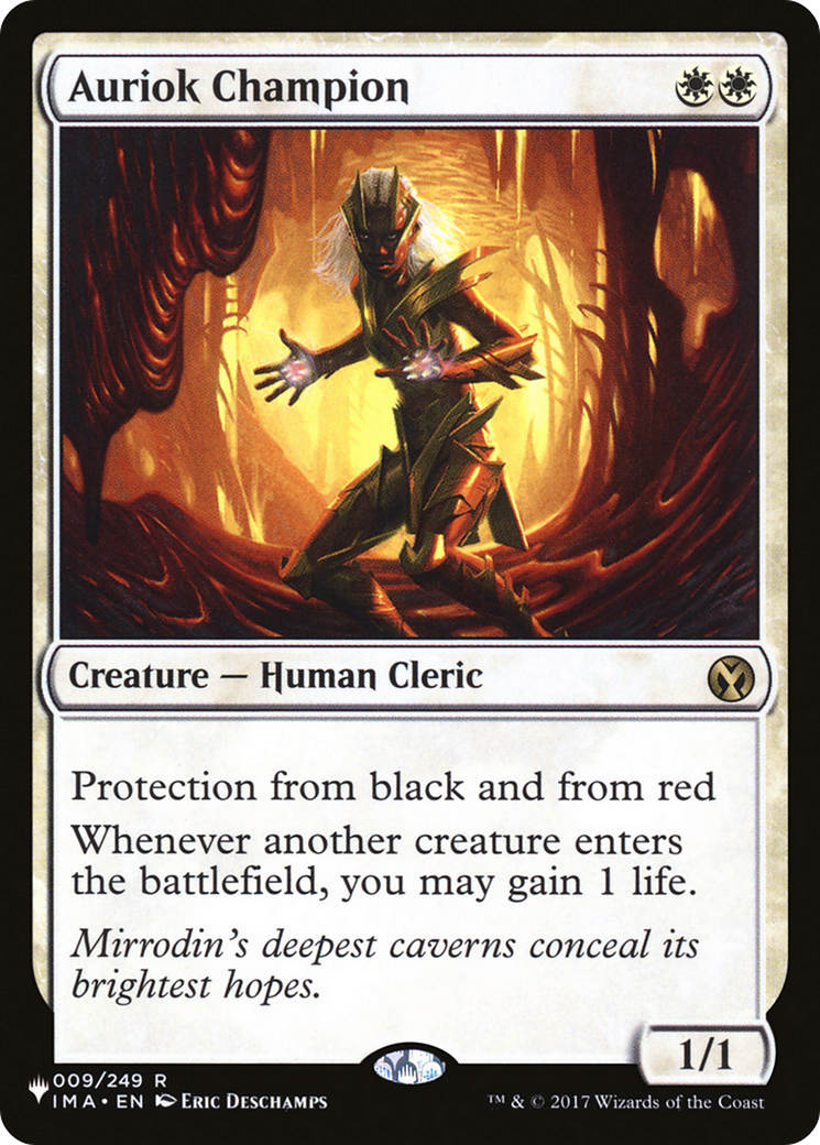 Auriok Champion (LIST-009/249) - The List