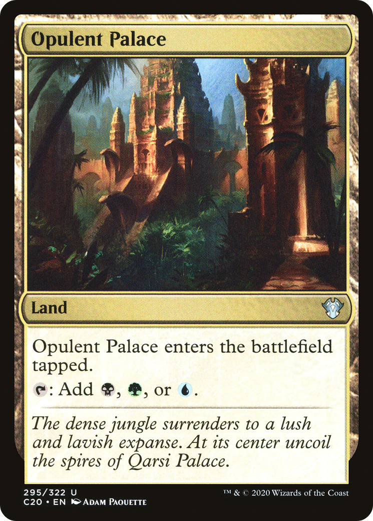 Opulent Palace (C20-295) - Commander 2020