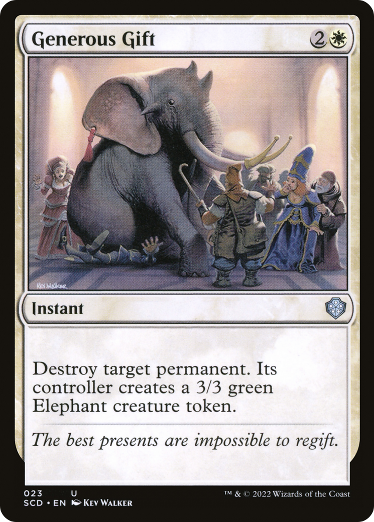 Generous Gift (SCD-023) - Starter Commander Decks