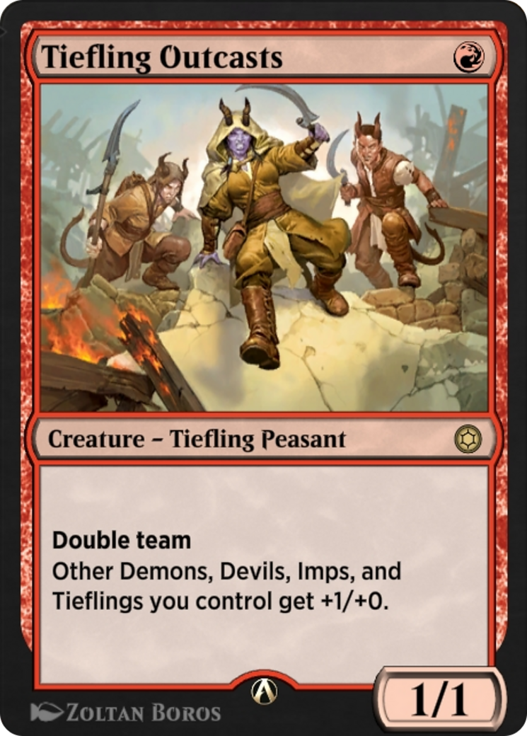 Tiefling Outcasts (HBG-061) - Alchemy Horizons: Baldur's Gate