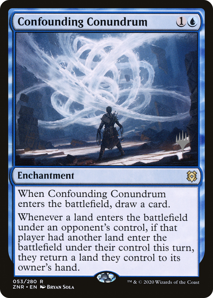 Confounding Conundrum (PPZNR-053) - Zendikar Rising Promos