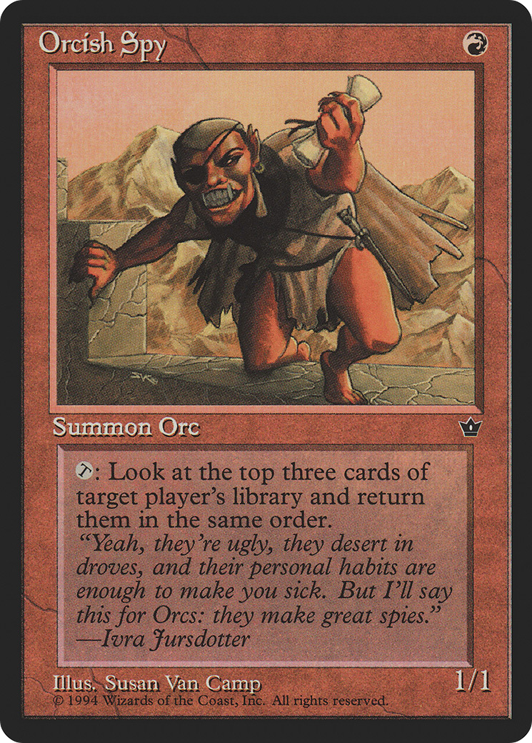 Orcish Spy (Camp) (FEM-) - Fallen Empires