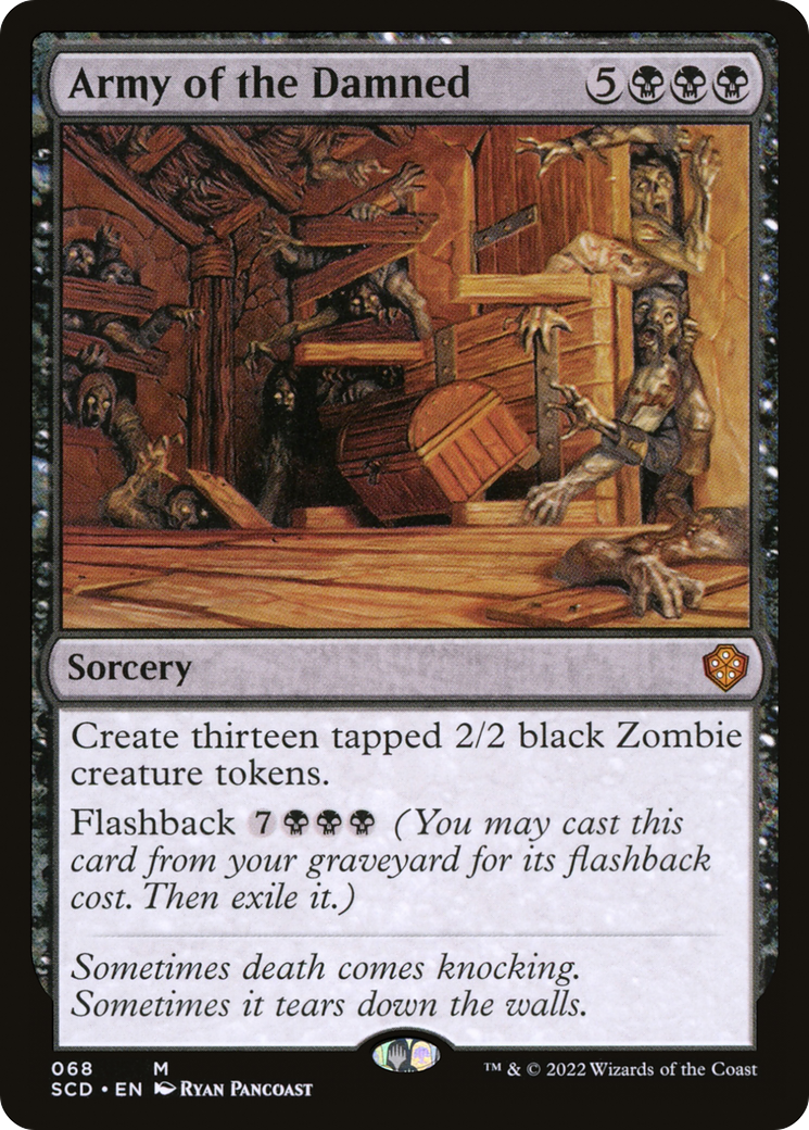 Army of the Damned (SCD-068) - Starter Commander Decks
