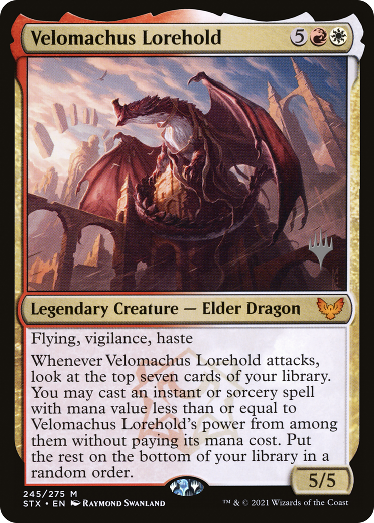 Velomachus Lorehold (PPSTX-245) - Strixhaven: School of Mages Promos