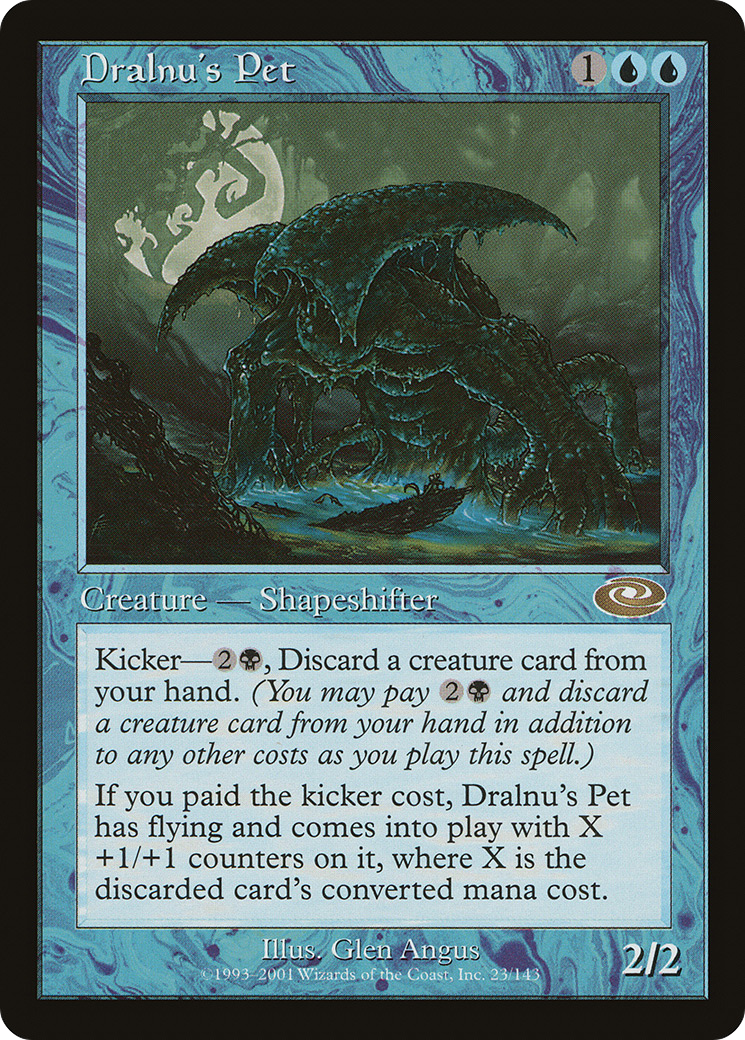 Dralnu's Pet (PLS-023) - Planeshift Foil