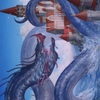 Tolarian Terror // Tolarian Terror (ADMU-018) - Dominaria United Art Series (Borderless)