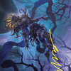 Sleep-Cursed Faerie // Sleep-Cursed Faerie (AWOE-008) - Wilds of Eldraine Art Series (Borderless)