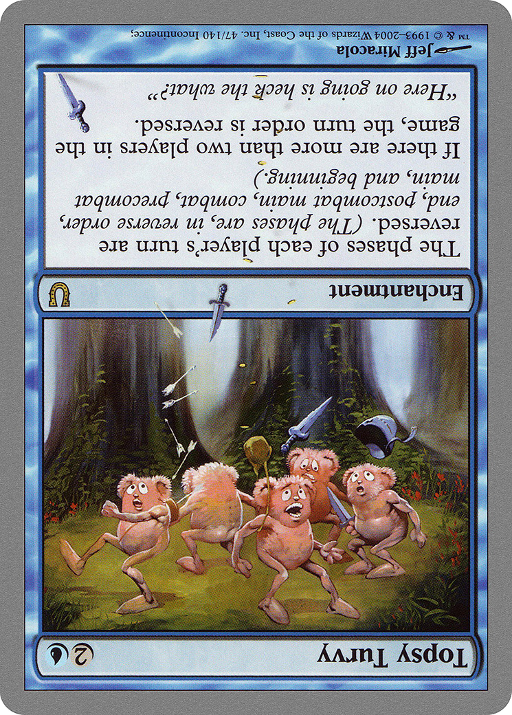 Topsy Turvy (UNH-047) - Unhinged