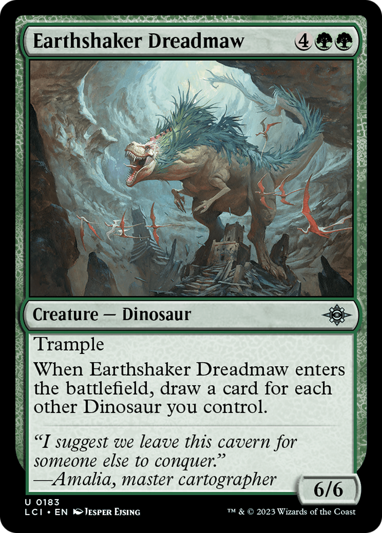 Earthshaker Dreadmaw (LCI-183) - The Lost Caverns of Ixalan