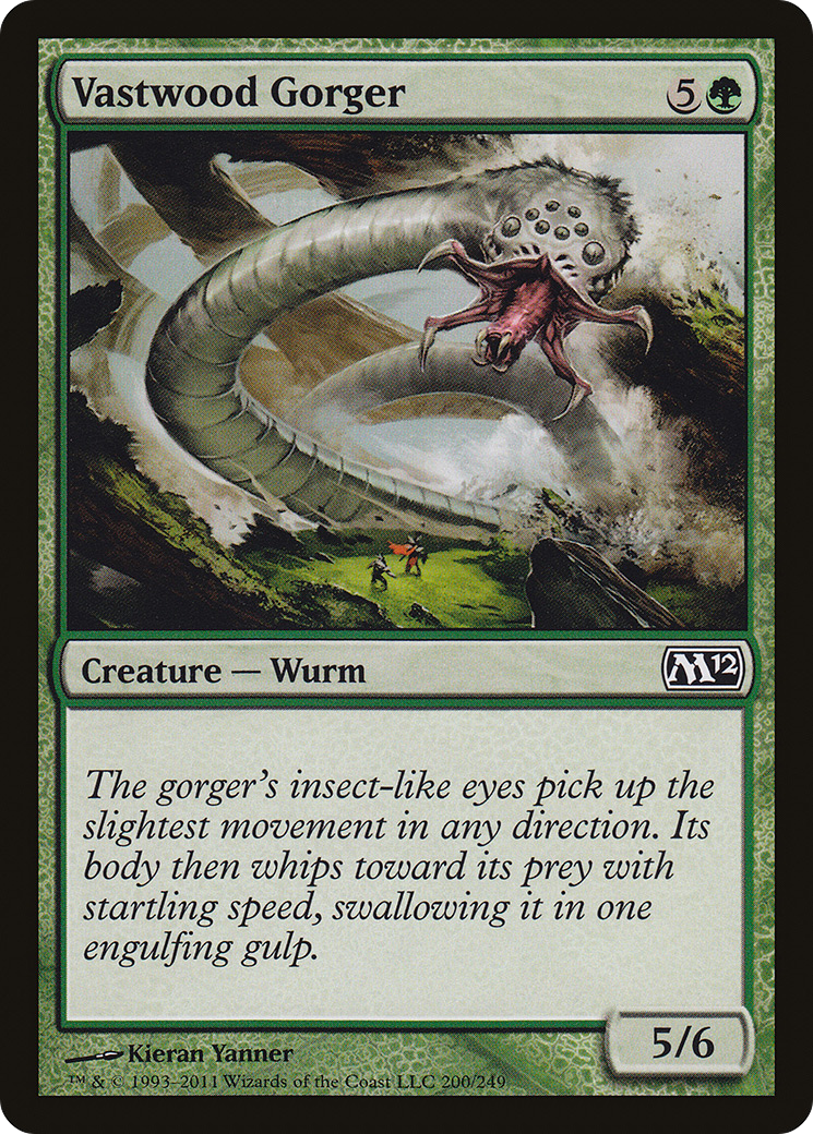 Vastwood Gorger (M12-200) - Magic 2012 Foil