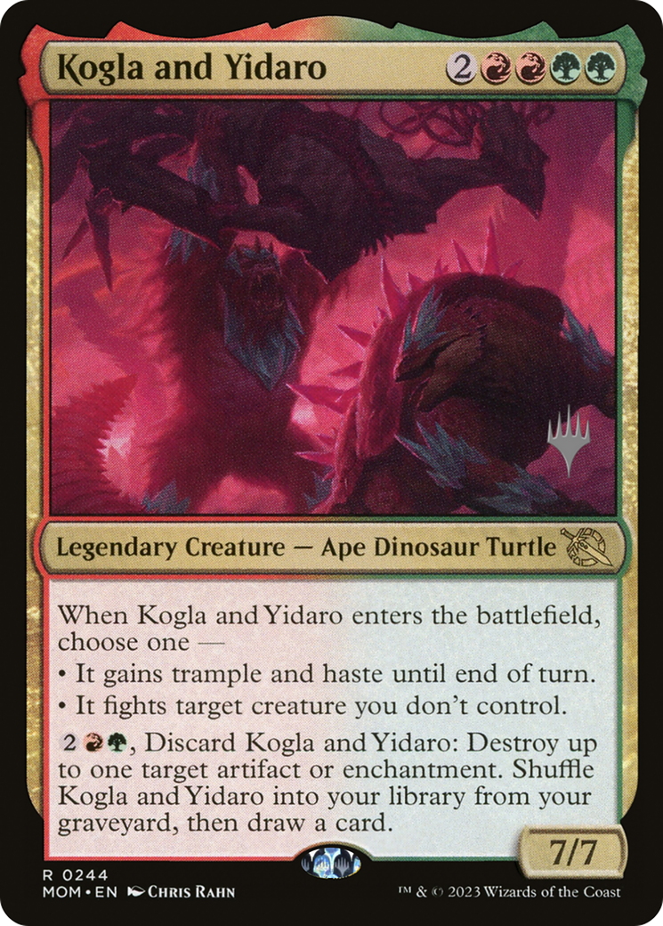 Kogla and Yidaro (PPMOM-244) - March of the Machine Promos Foil