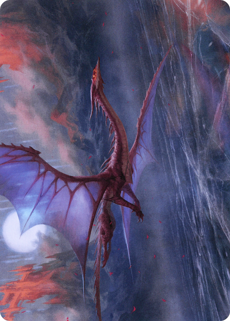 Manaform Hellkite // Manaform Hellkite (AVOW-046) - Crimson Vow Art Series (Borderless) Foil