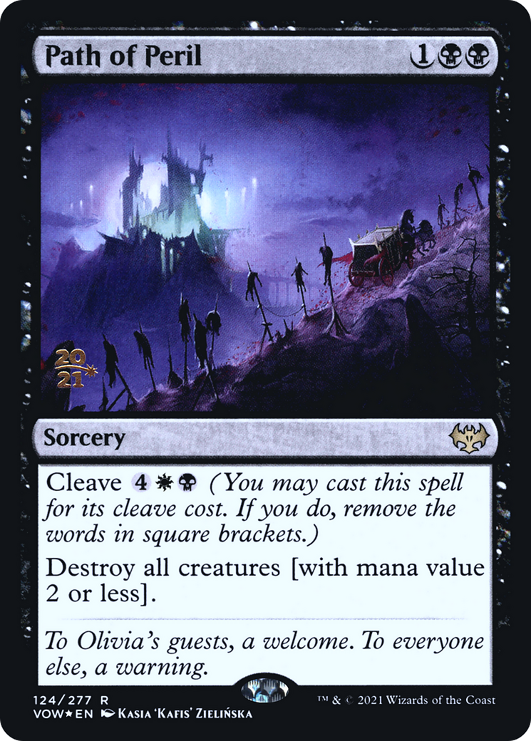 Path of Peril (PRE-124) - Innistrad: Crimson Vow Promos Foil