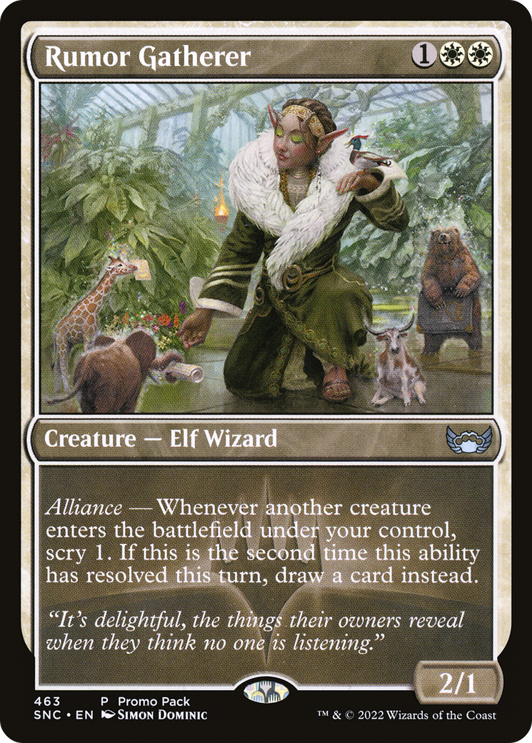 Rumor Gatherer (PPSNC-463) - Streets of New Capenna