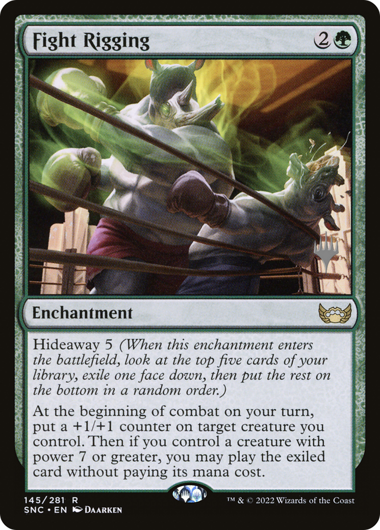 Fight Rigging (PPSNC-145) - Streets of New Capenna Promos Foil