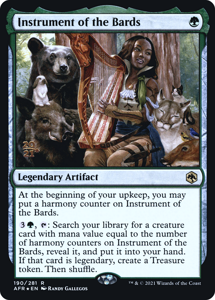 Instrument of the Bards (PRE-190) - Adventures in the Forgotten Realms Promos Foil