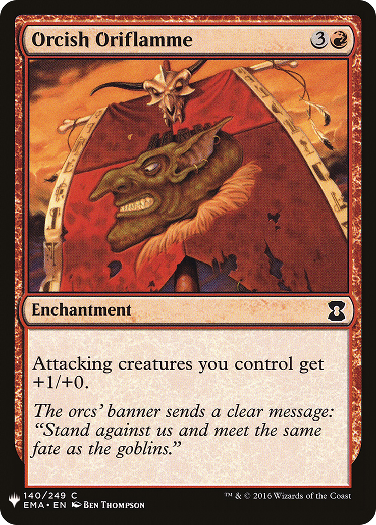Orcish Oriflamme (LIST-140) - The List