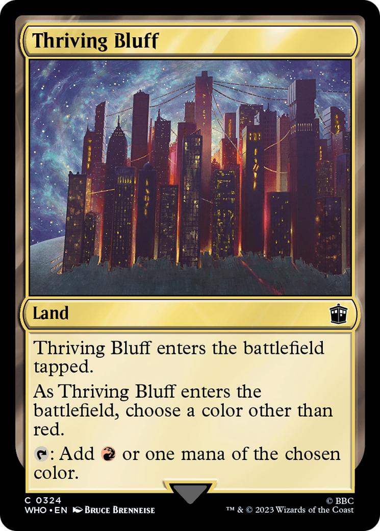 Thriving Bluff (WHO-324) - Doctor Who