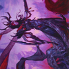 Drana, the Last Bloodchief // Drana, the Last Bloodchief (AZNR-054) - Zendikar Rising Art Series (Borderless)