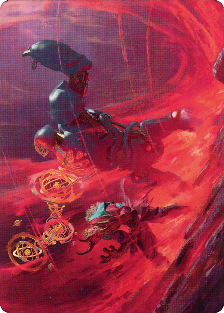 Twinferno // Twinferno (ADMU-039) - Dominaria United Art Series (Borderless) Foil