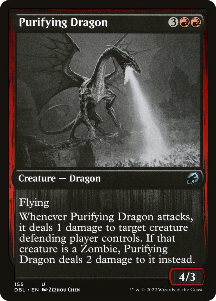 Purifying Dragon (DBL-155) - Innistrad: Double Feature Foil