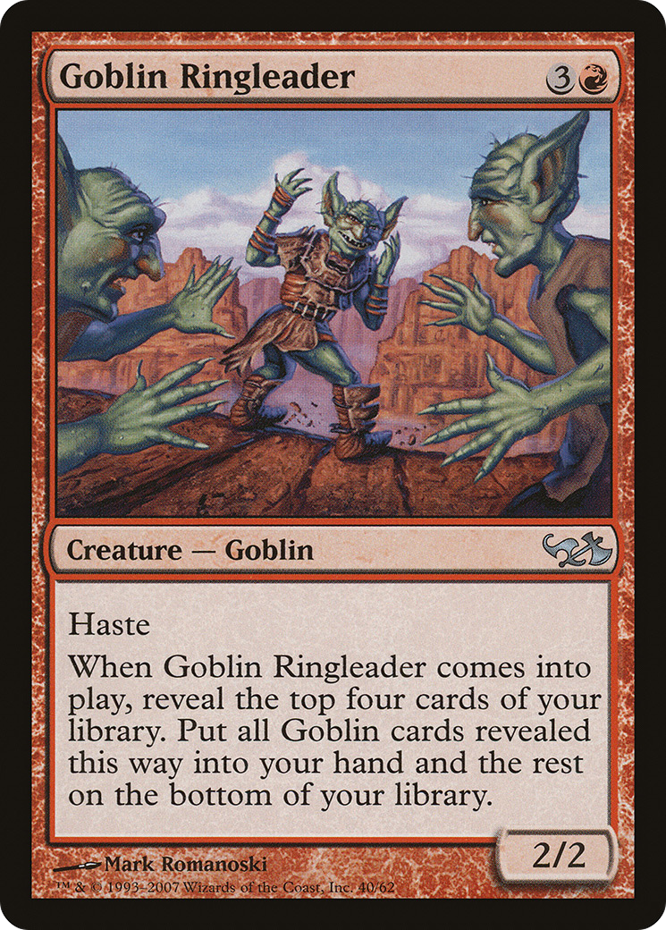 Goblin Ringleader (EVG-040) - Duel Decks: Elves vs. Goblins