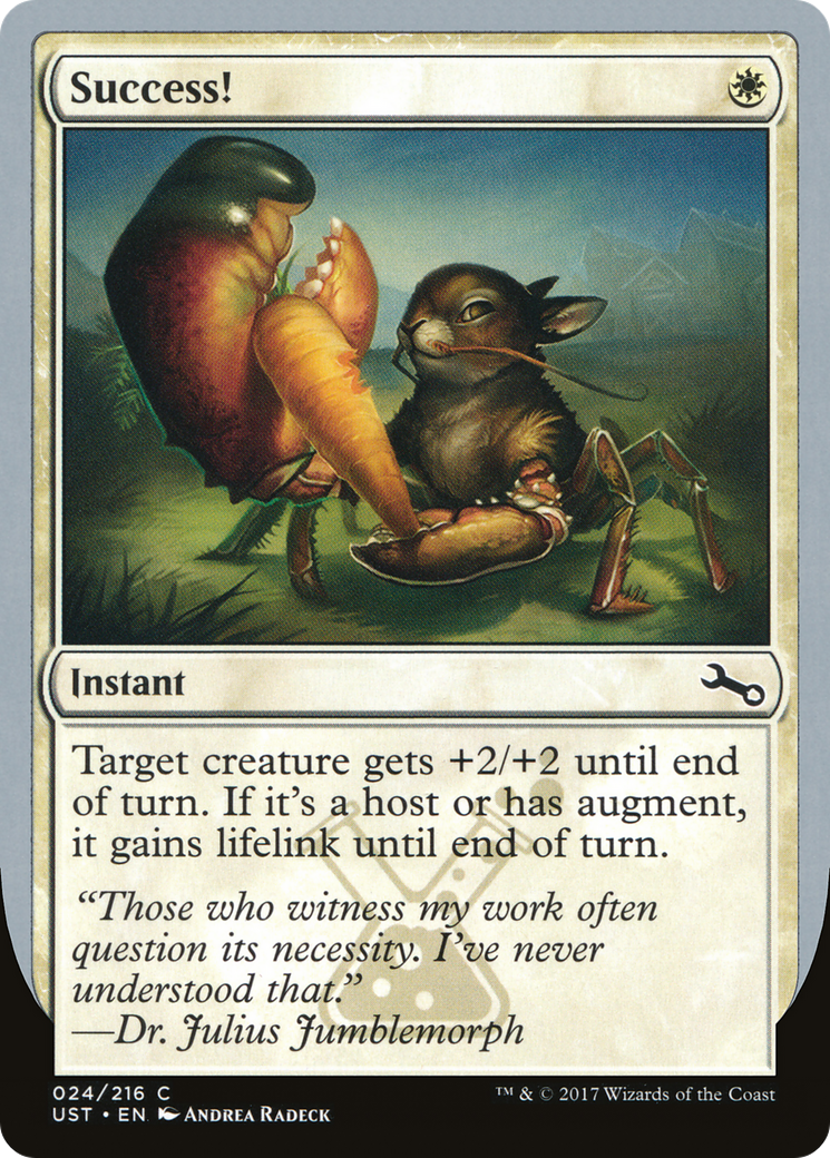 Success! (UST-024) - Unstable Foil