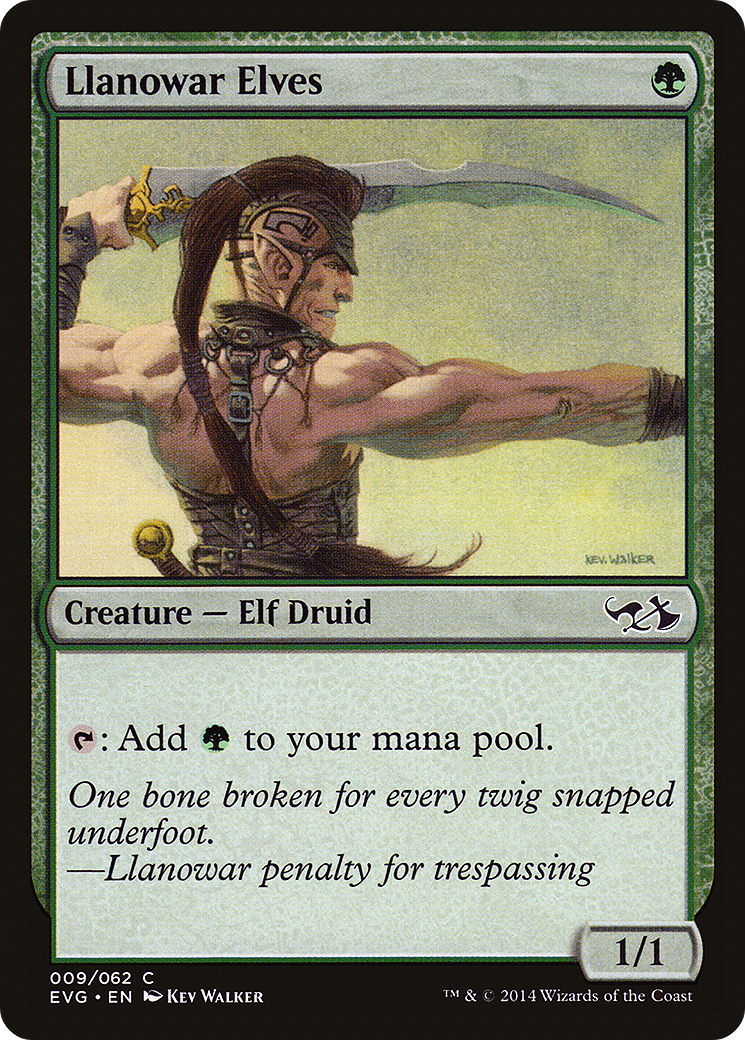 Llanowar Elves (DD3-) - Duel Decks Anthology: Elves vs. Goblins