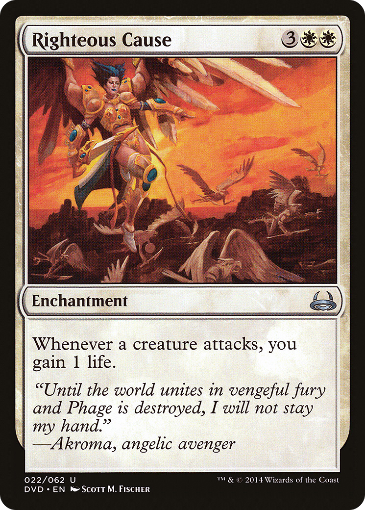 Righteous Cause (DD3-) - Duel Decks Anthology: Divine vs. Demonic