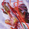 Tyvar's Stand // Tyvar's Stand (AONE-043) - Phyrexia: All Will Be One Art Series (Borderless) Foil