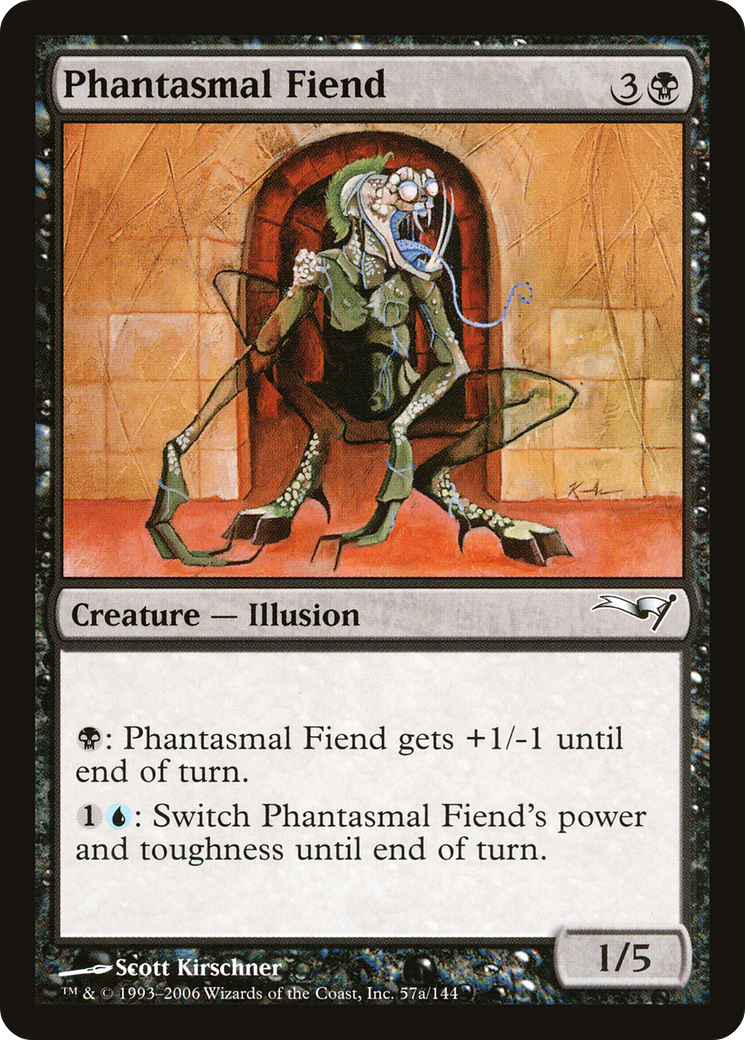 Phantasmal Fiend (CTD-57A) - Coldsnap Theme Decks