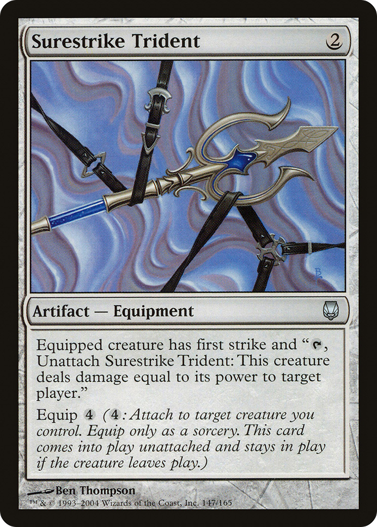 Surestrike Trident (DST-147) - Darksteel Foil