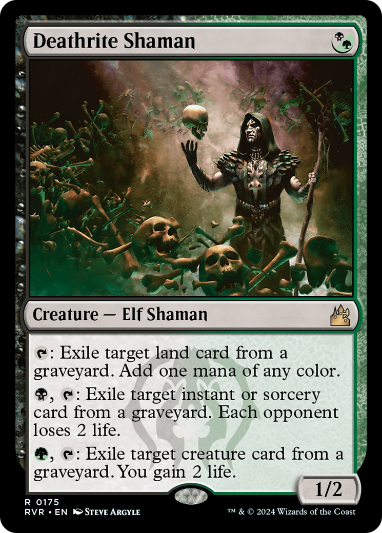 Deathrite Shaman (RVR-175) - Ravnica Remastered Foil