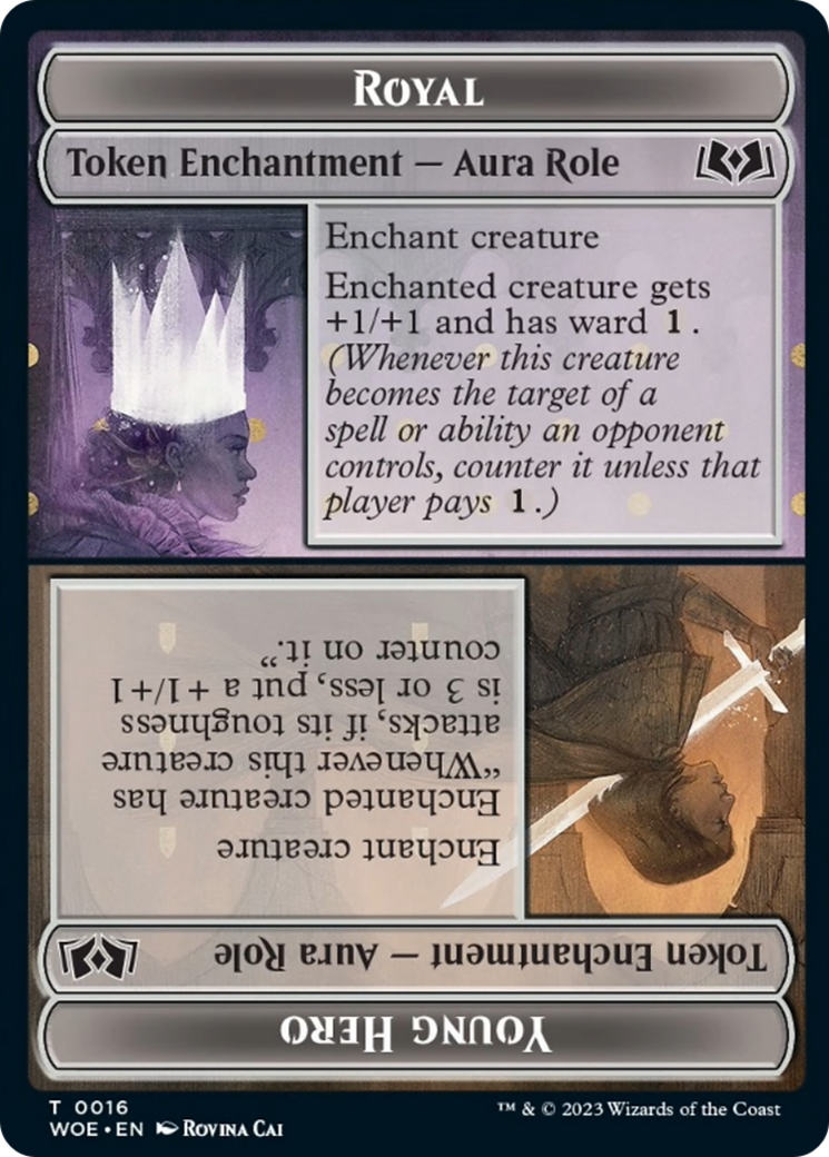 Royal // Young Hero (TWOE-016) - Wilds of Eldraine Tokens Foil