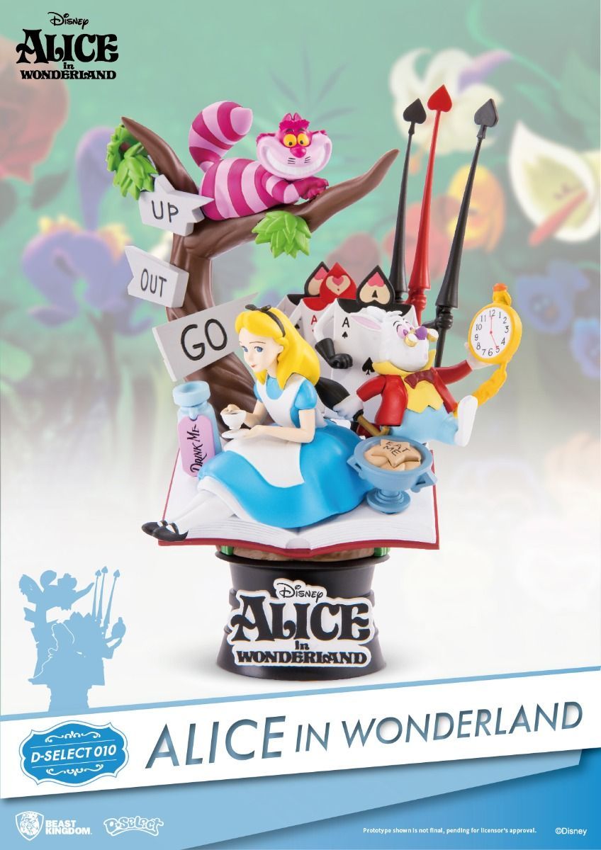 Disney Diorama Stage - Alice In Wonderland Figure