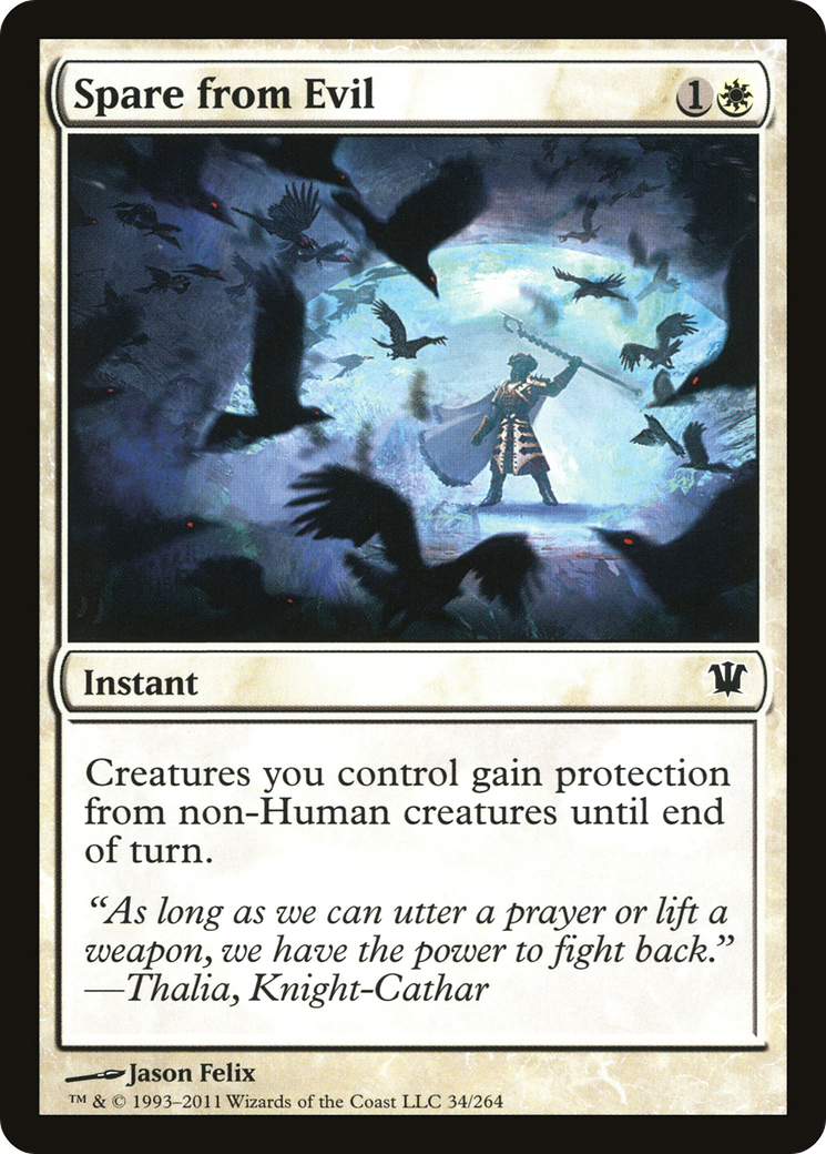 Spare from Evil (ISD-034) - Innistrad