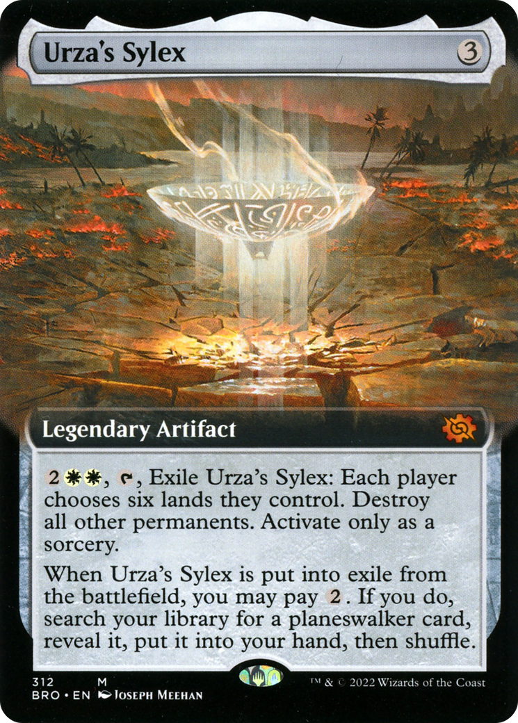 Urza's Sylex (Extended Art) (BRO-312) - The Brothers' War: (Extended Art) Foil