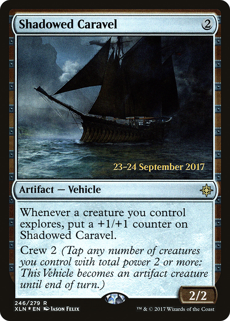 Shadowed Caravel (PRE-246) - Ixalan Promos Foil