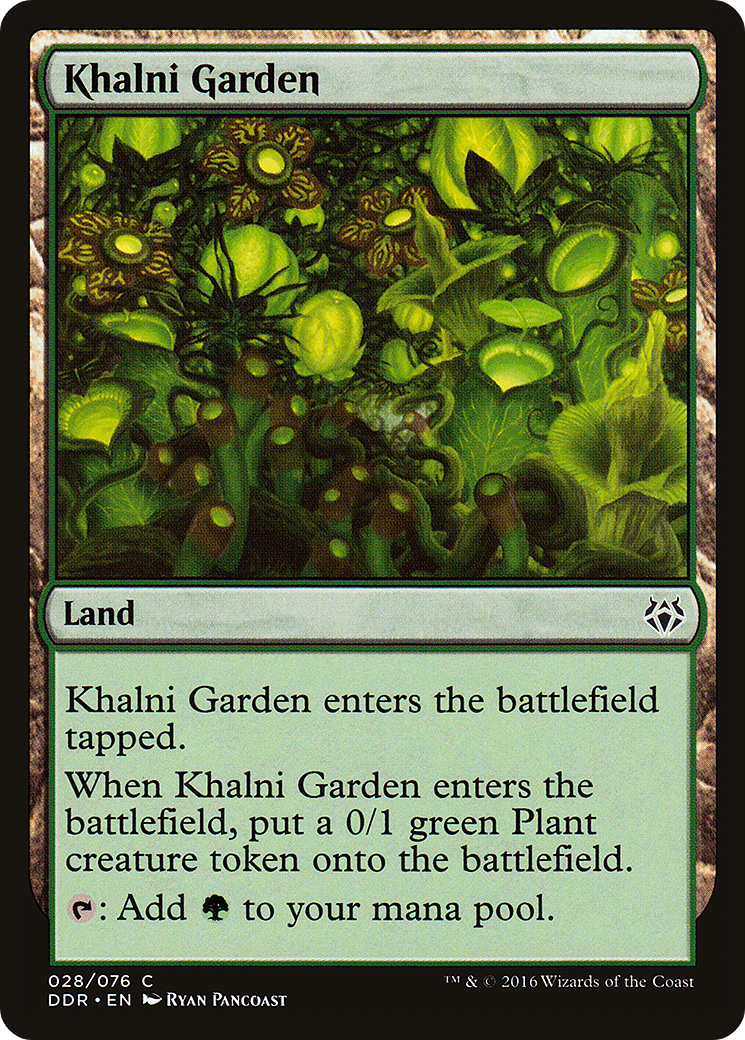 Khalni Garden (DDR-028) - Duel Decks: Nissa vs. Ob Nixilis