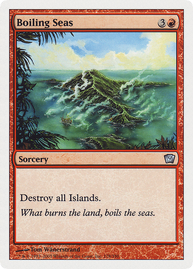 Boiling Seas (9ED-178) - 9th Edition