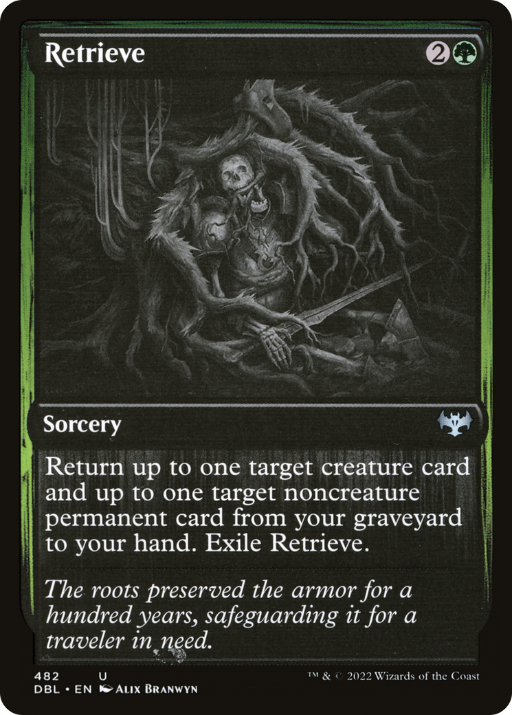 Retrieve (DBL-482) - Innistrad: Double Feature Foil