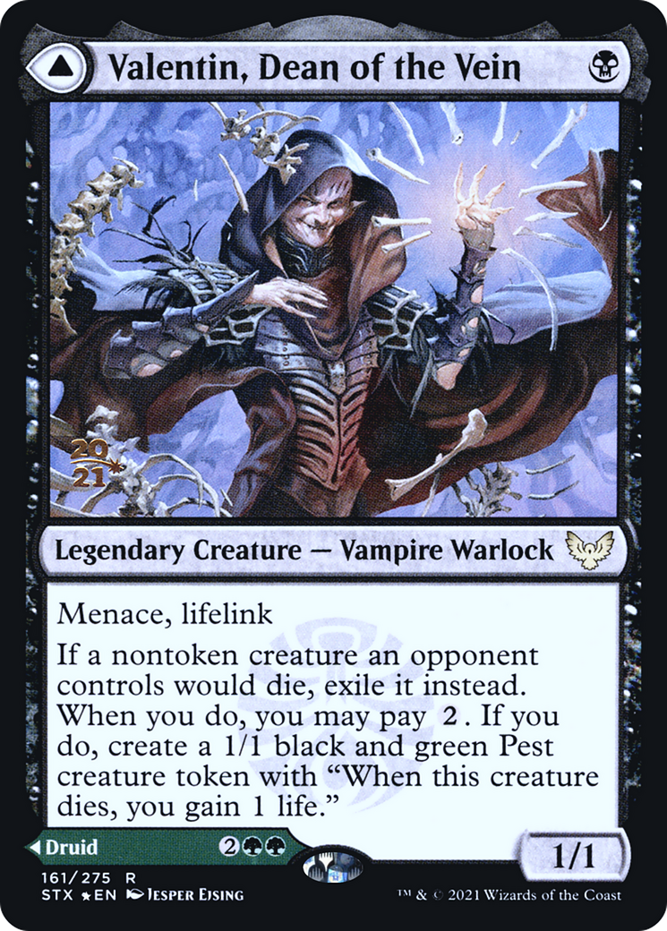 Valentin, Dean of the Vein (PRE-161) - Strixhaven: School of Mages Promos Foil