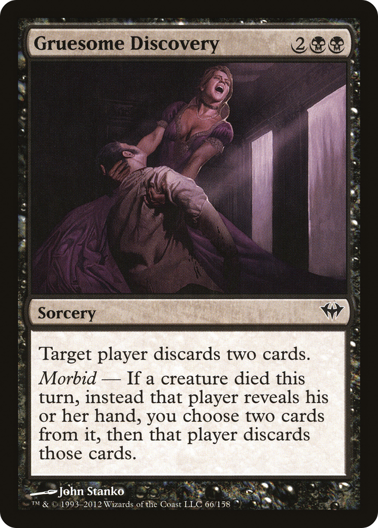Gruesome Discovery (DKA-066) - Dark Ascension Foil