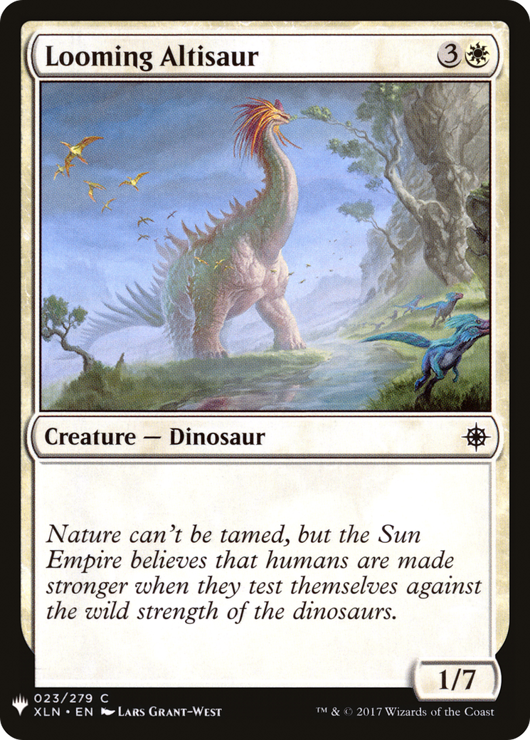 Looming Altisaur (LIST-XLN-23) - The List